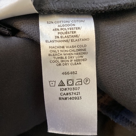 Loft Marisa Pants, Gray, size 10 - Picture 7 of 10